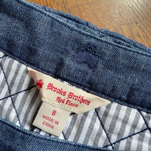 Brooks Brothers quilted denim skirt // size 8 // like new! - Picture 5 of 6